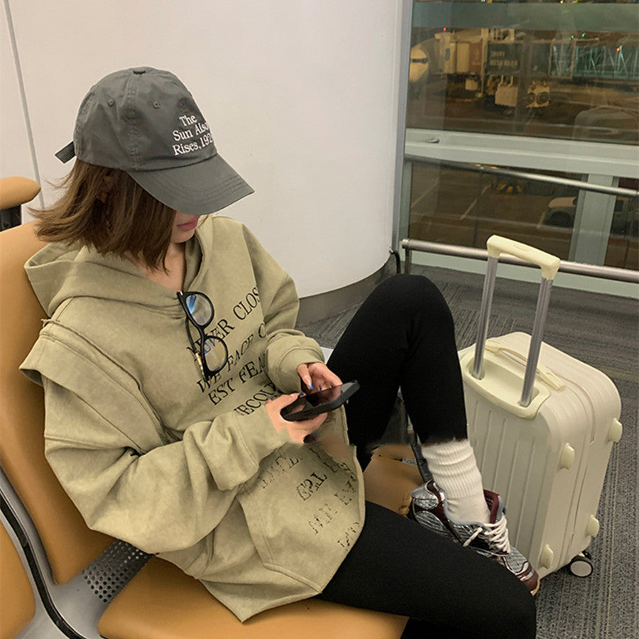 Retro Chic Hoodie for Women