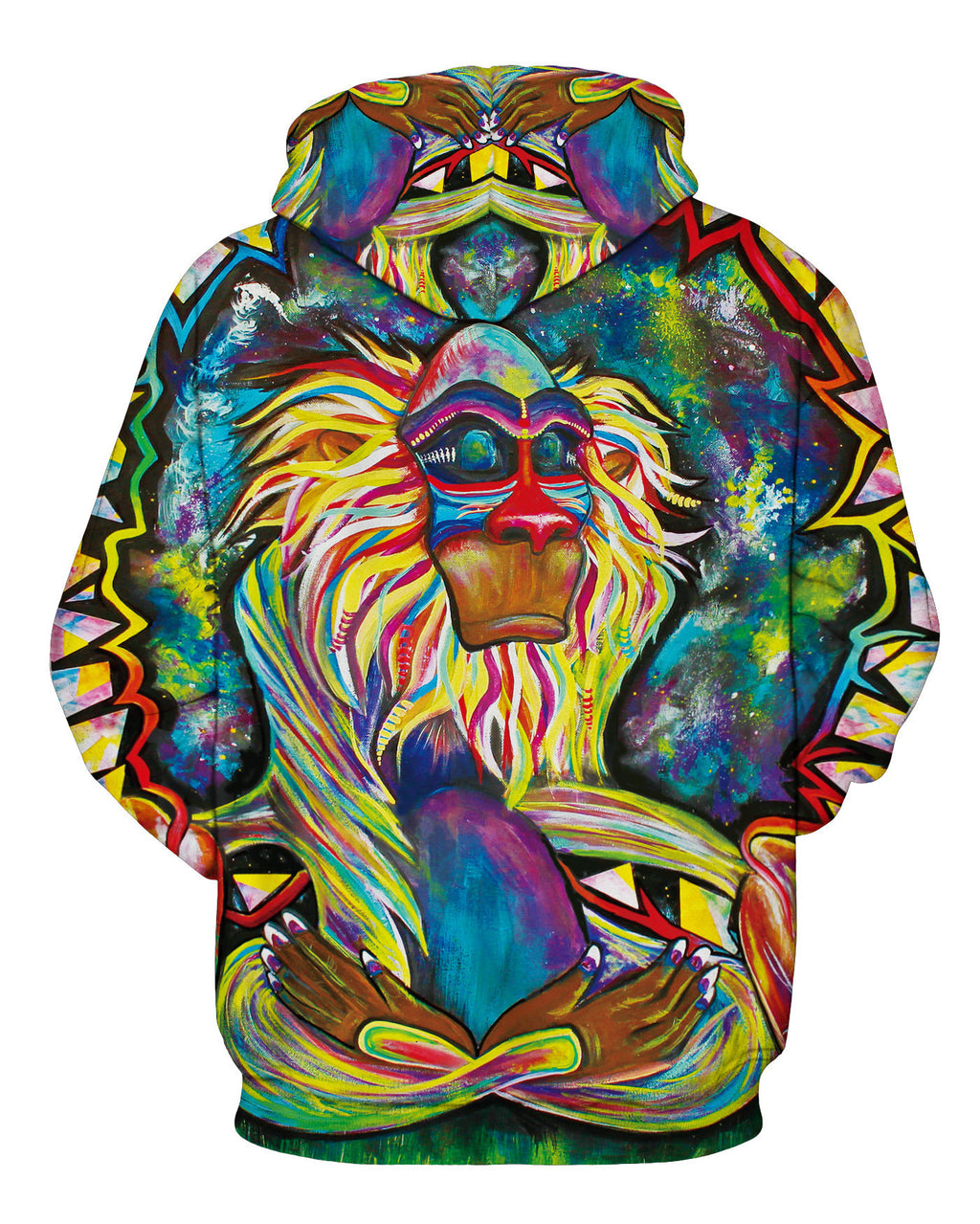 Monkey 3D Print Hoodie
