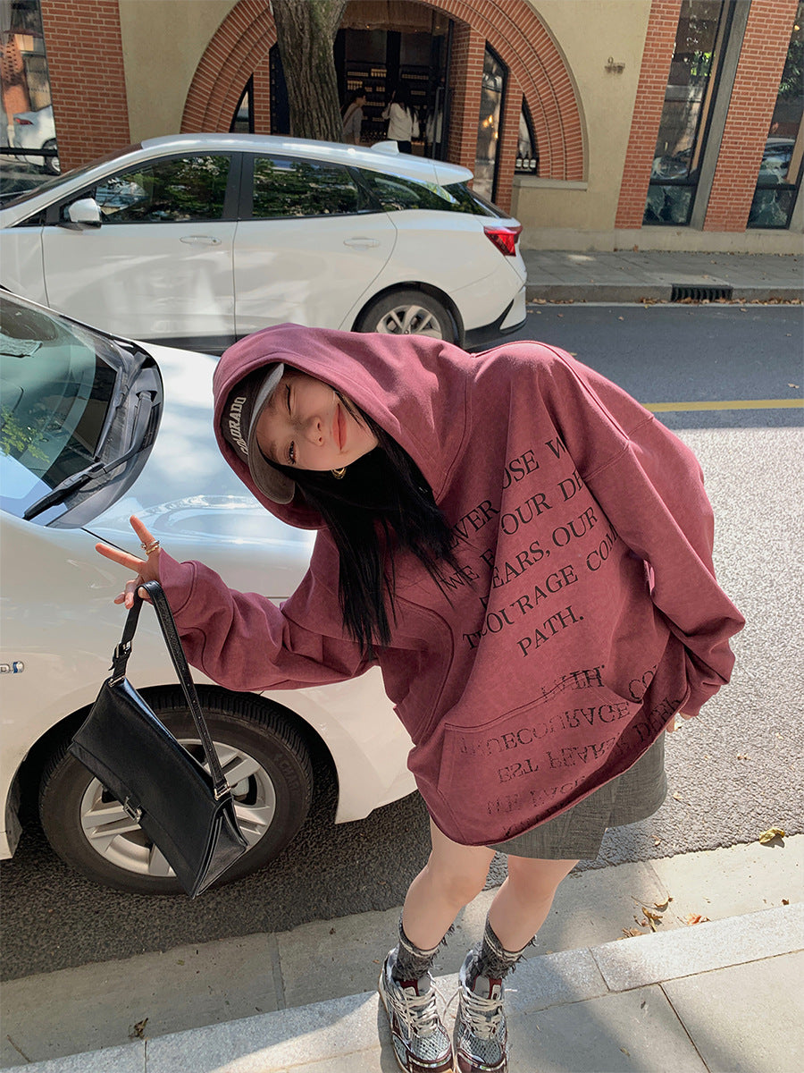 Retro Chic Hoodie for Women