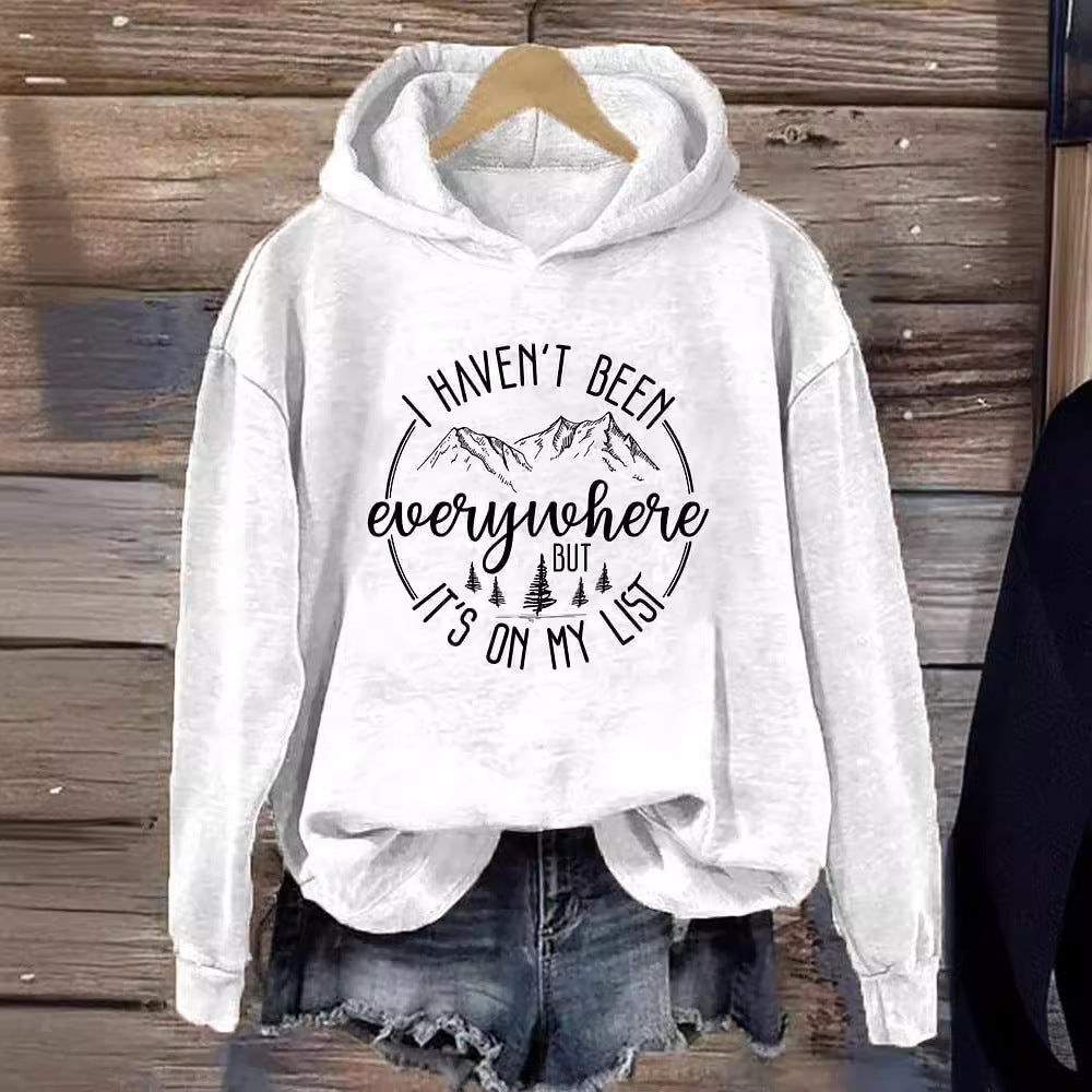 Hooded Coat Sweatshirt - Casual All-Matching Women's Wear