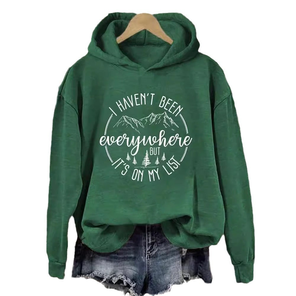 Hooded Coat Sweatshirt - Casual All-Matching Women's Wear