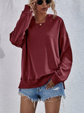 Women's Hoodie Sweatshirt - Casual Long Sleeve Top