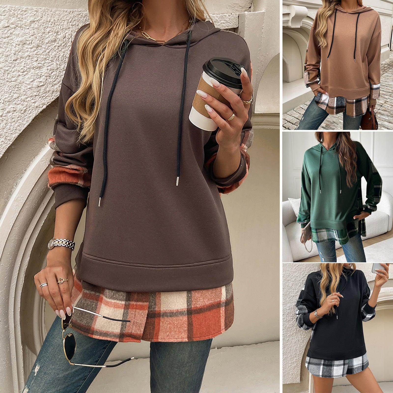 Women's Vintage Oversized Hoodie