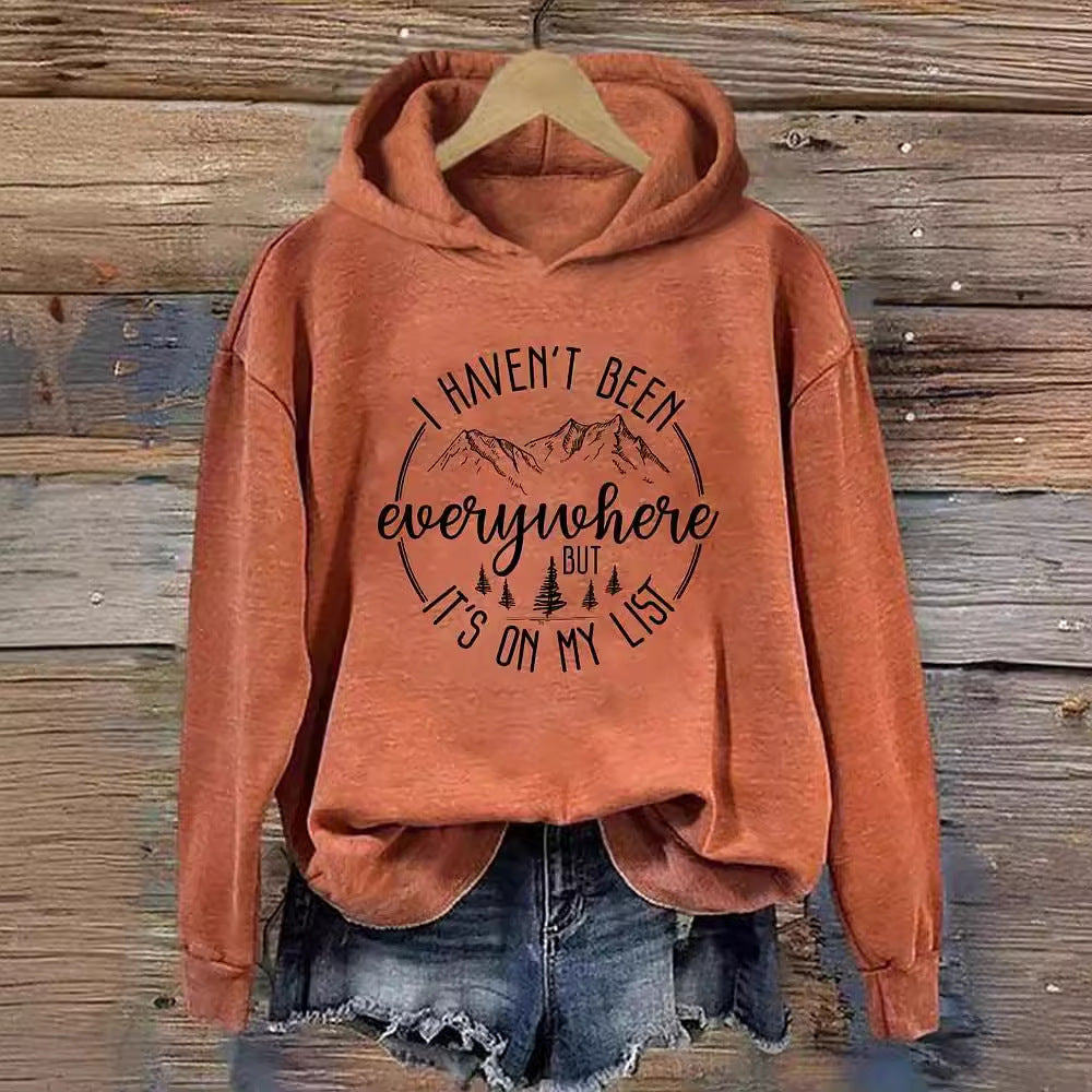 Hooded Coat Sweatshirt - Casual All-Matching Women's Wear
