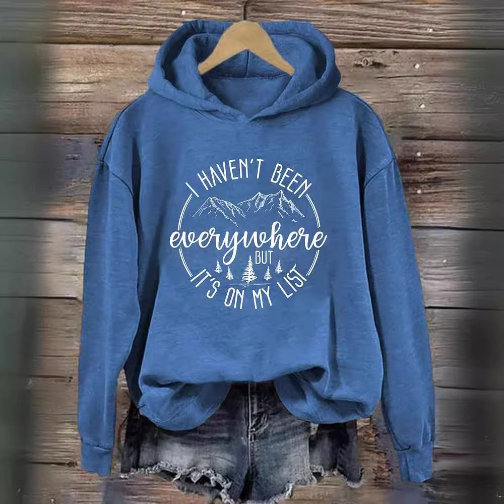 Hooded Coat Sweatshirt - Casual All-Matching Women's Wear